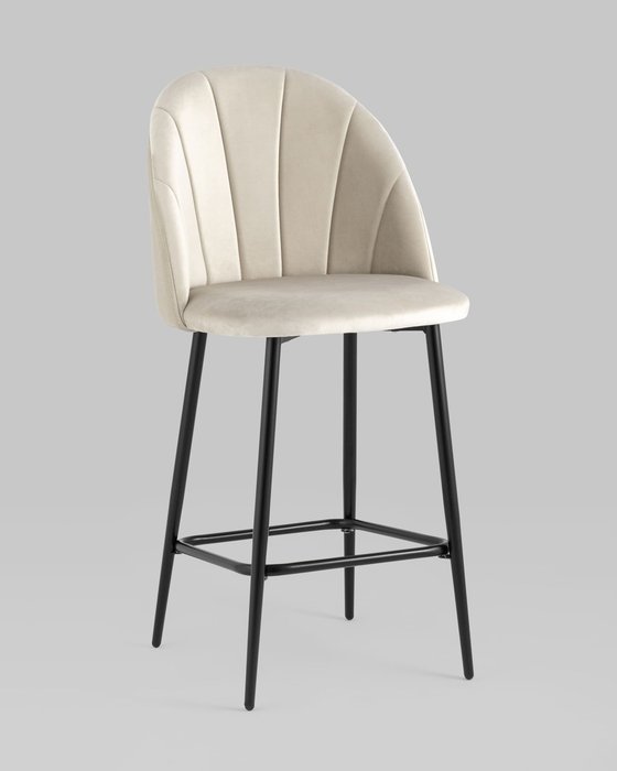 Стул барный Логан  бежевого цвета - купить Барные стулья по цене 10990.0