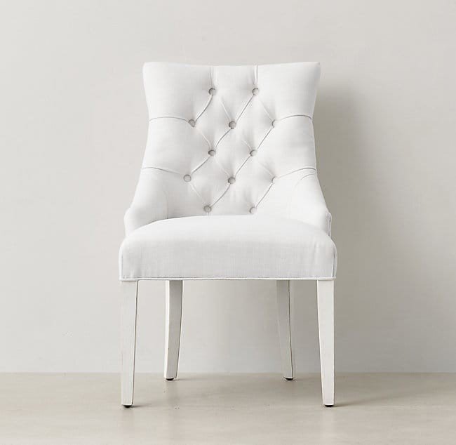 Стул Martine белого цвета - купить Обеденные стулья по цене 27280.0