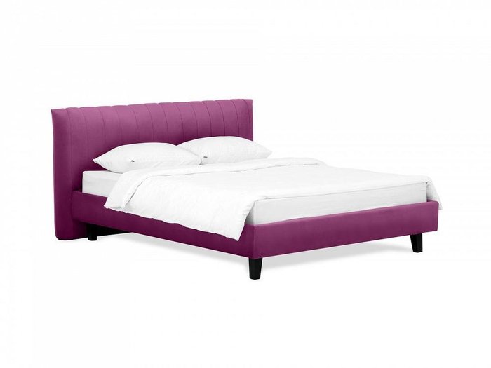 Кровать Queen Anastasia L 160х200 фиолетового цвета - купить Кровати для спальни по цене 46580.0