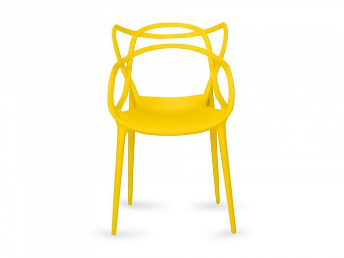 Стул Swell желтого цвета - купить Обеденные стулья по цене 3990.0
