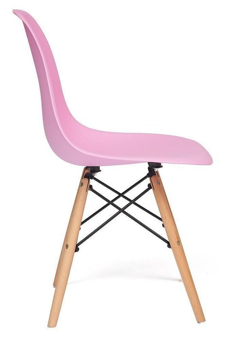 Стул Cindy розового цвета - лучшие Обеденные стулья в INMYROOM