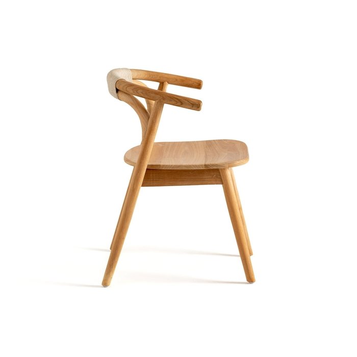 Кресло столовое для сада Fermyo бежевого цвета - лучшие Садовые стулья в INMYROOM