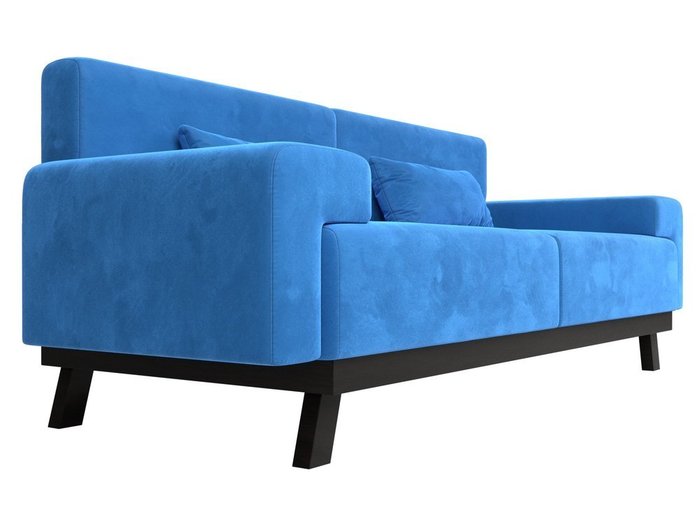 Диван Мюнхен голубого цвета - лучшие Прямые диваны в INMYROOM