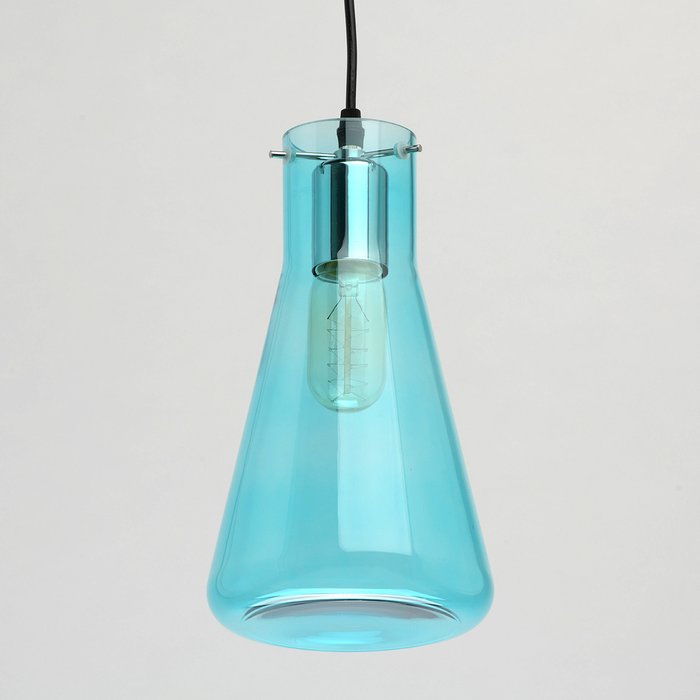 Подвесной светильник Кьянти голубого цвета - лучшие Подвесные светильники в INMYROOM