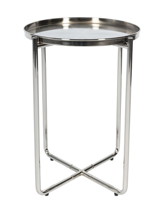 Сервировочный стол Avril серебряного цвета