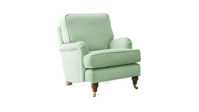 Кресло Бристоль светло-зеленого цвета - купить Интерьерные кресла по цене 36600.0