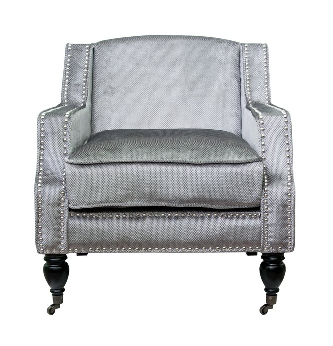 Кресло Mart rich серебряного цвета - купить Интерьерные кресла по цене 43200.0