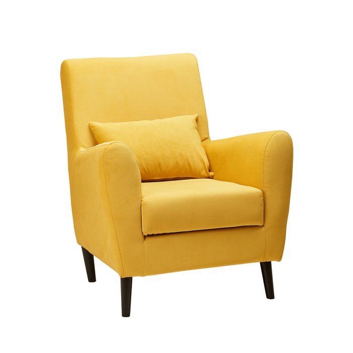 Кресло Либерти желтого цвета