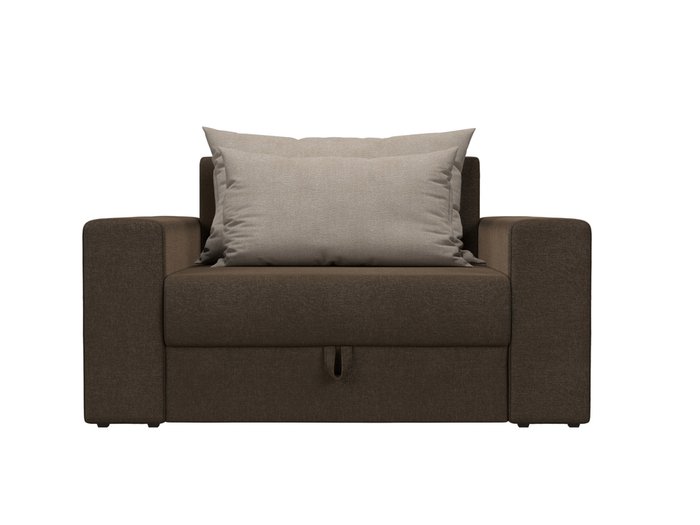 Кресло-кровать Мэдисон коричневого цвета - купить Интерьерные кресла по цене 23990.0
