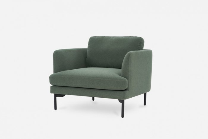 Кресло Глицинин зеленого цвета - купить Интерьерные кресла по цене 27199.0