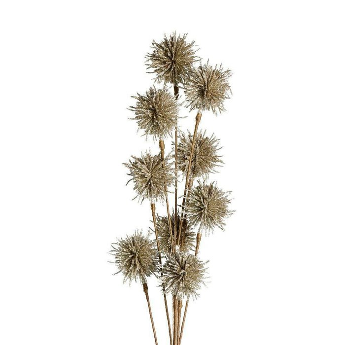 Пластиковые цветы Benesso бежевого цвета - купить Декоративные цветы по цене 890.0