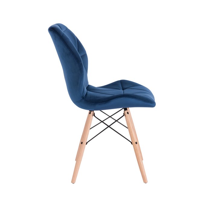 Стул Rio синего цвета - лучшие Обеденные стулья в INMYROOM