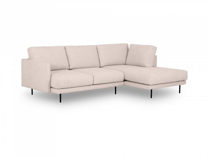 Угловой диван Ricadi светло-бежевого цвета - купить Угловые диваны по цене 143550.0