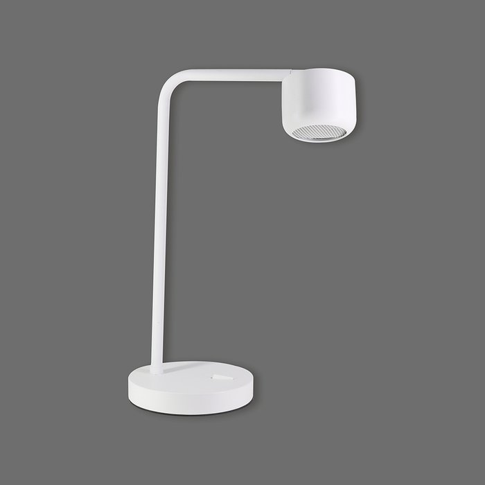 Настольная лампа DE365 48405 (алюминий, цвет белый) - лучшие Рабочие лампы в INMYROOM