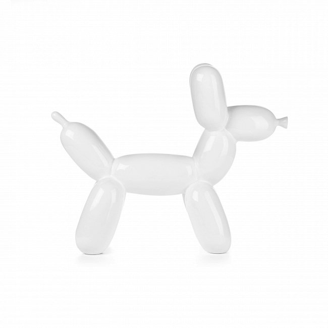 Статуэтка Balloon Dog белого цвета