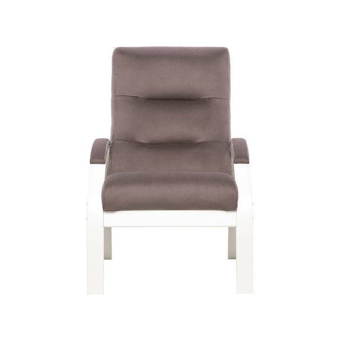 Кресло Лион коричневого цвета  - купить Интерьерные кресла по цене 17100.0