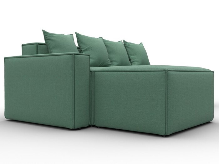 Угловой модульный угловой Лига-063 голубого цвета левый - лучшие Угловые диваны в INMYROOM Угловой модульный угловой Лига-063 голубого цвета левый - лучшие Угловые диваны в INMYROOM