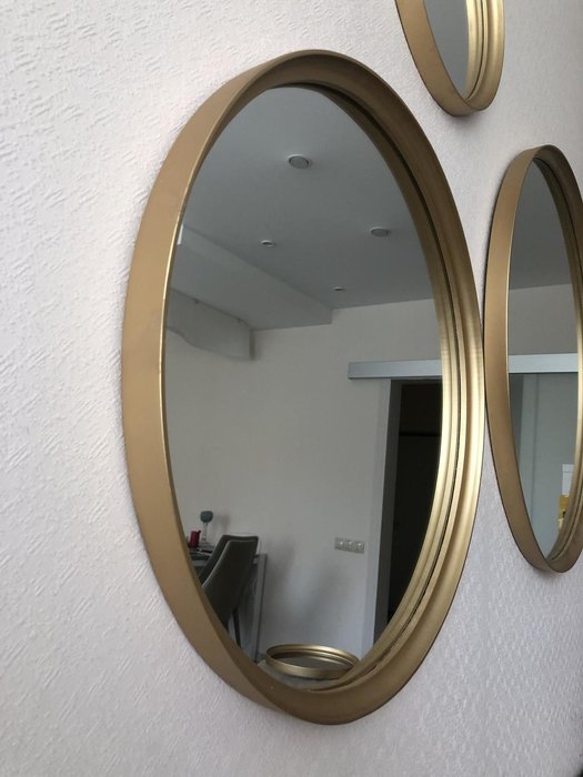 Комплект из трех зеркал Decor Ronda в серебряной раме - лучшие Настенные зеркала в INMYROOM