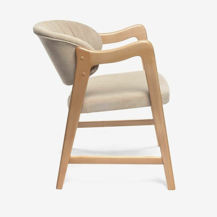 Стул Монтерей бежевого цвета - лучшие Обеденные стулья в INMYROOM