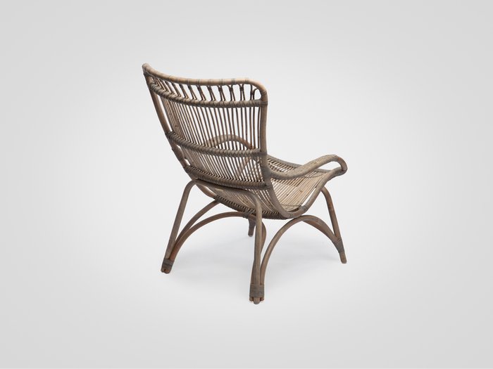 Кресло из натурального ротанга  - лучшие Садовые кресла в INMYROOM