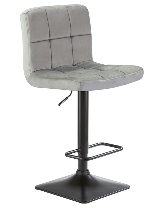 Стул барный Dominic серого цвета - купить Барные стулья по цене 6810.0