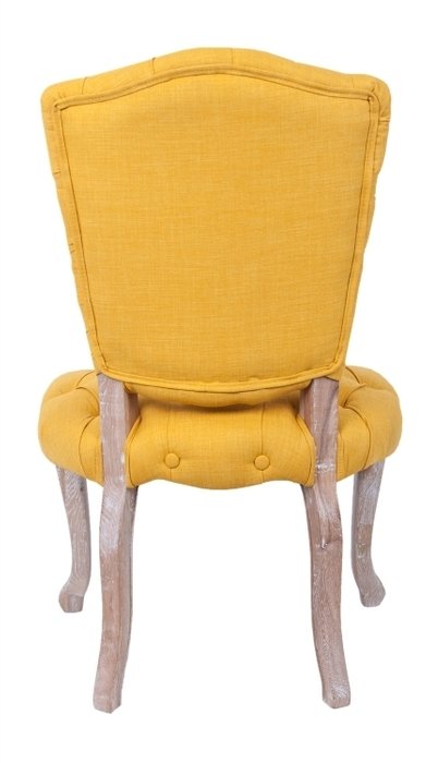 Стул Gamila Yellow с мягкой обивкой - лучшие Обеденные стулья в INMYROOM Стул Gamila Yellow с мягкой обивкой - лучшие Обеденные стулья в INMYROOM
