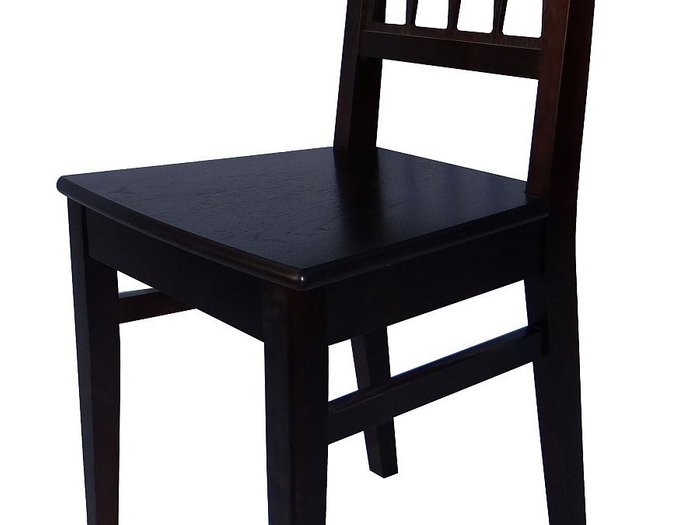 Стул Кристиан черно-коричневого цвета - лучшие Обеденные стулья в INMYROOM