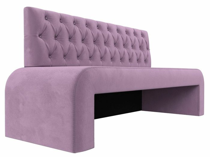 Прямой диван Кармен Люкс сиреневого цвета - лучшие Прямые диваны в INMYROOM