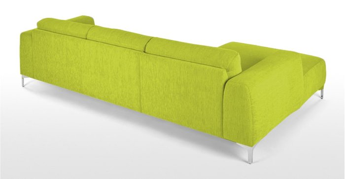 Угловой диван Candy  цвета лайм - купить Угловые диваны по цене 179400.0