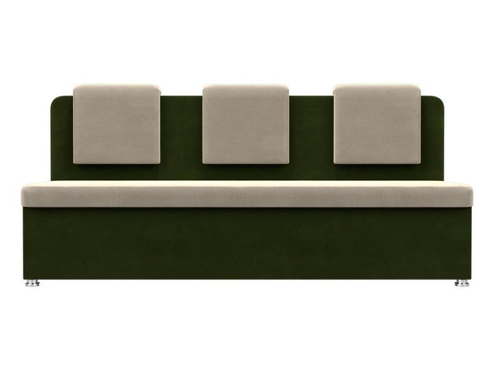 Диван Маккон бежево-зеленого цвета - купить Прямые диваны по цене 21990.0