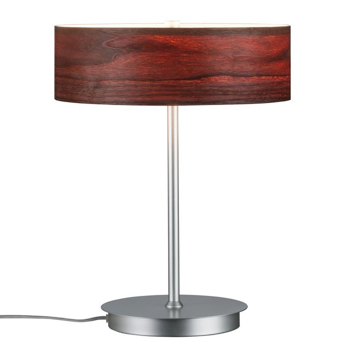 Настольная лампа Liska с плафоном из дерева - купить Настольные лампы по цене 17590.0