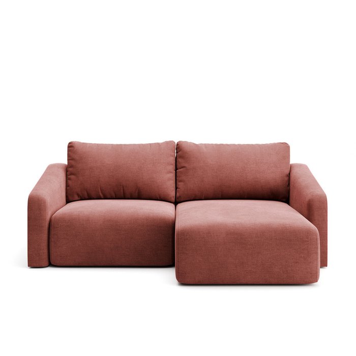 Угловой диван Minku коричневого цвета