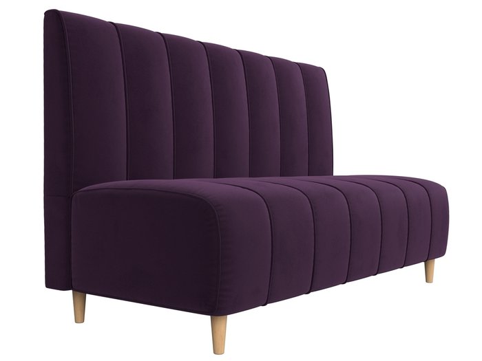 Диван прямой Ральф фиолетового цвета - лучшие Прямые диваны в INMYROOM