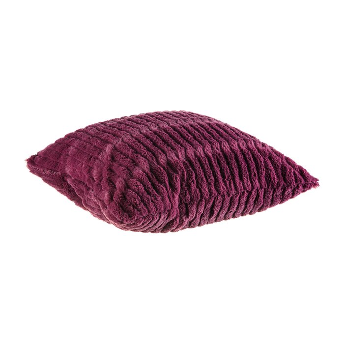 Декоративная подушка Datch 40х40 фиолетового цвета на потайной молнии - лучшие Декоративные подушки в INMYROOM