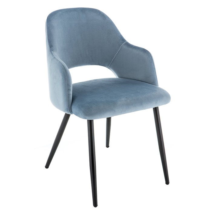 Обеденный стул Konor синего цвета - купить Обеденные стулья по цене 4990.0