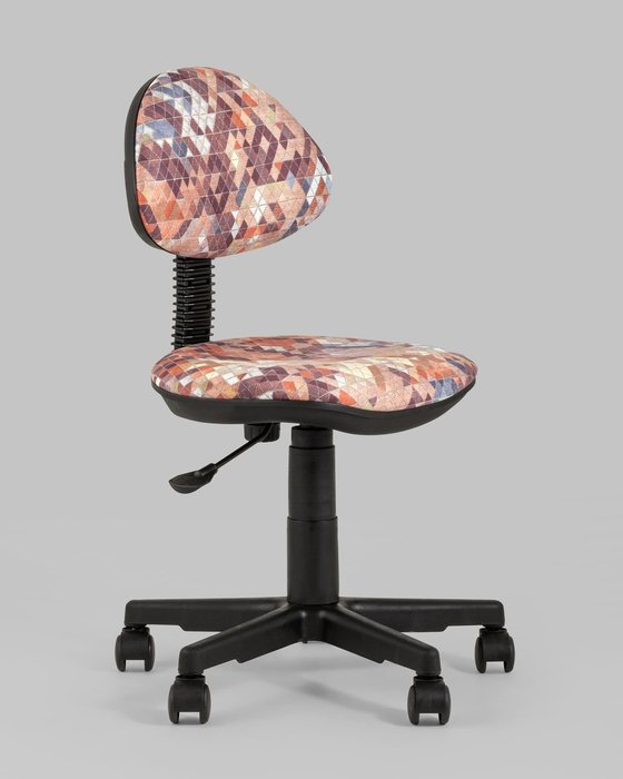 Кресло компьютерное детское Умка абстракция оранжевого цвета - купить Офисные кресла по цене 3490.0