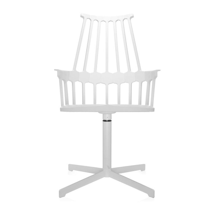 Стул Comback белого цвета - купить Обеденные стулья по цене 80847.0
