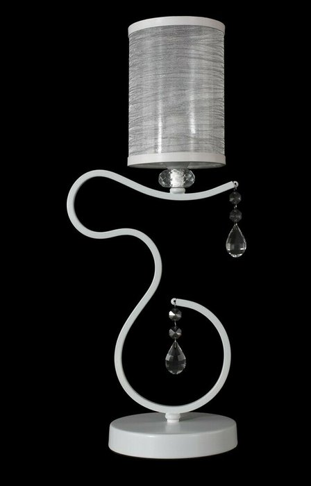 Настольная лампа Crystal Lux Elisa White 