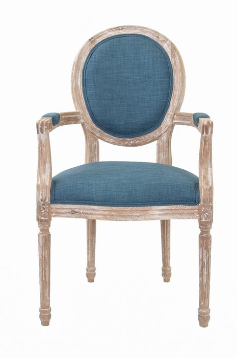 Cтул с мягкой обивкой Diella blue - купить Обеденные стулья по цене 35500.0