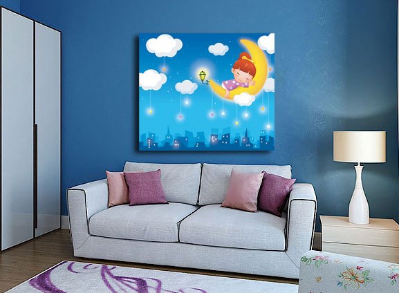 Декоративная картина на холсте: Засыпай - купить Картины по цене 2790.0