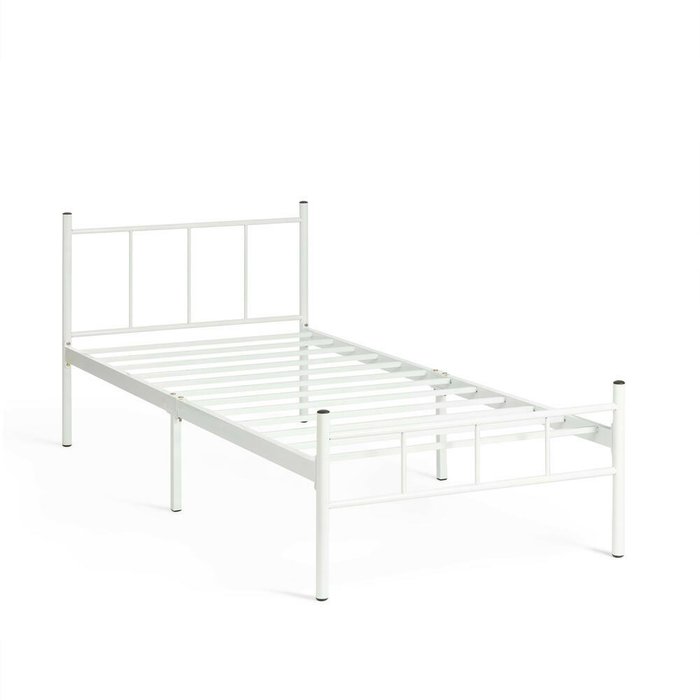 Кровать Rowenta 90х200 белого цвета - купить Кровати для спальни по цене 5270.0