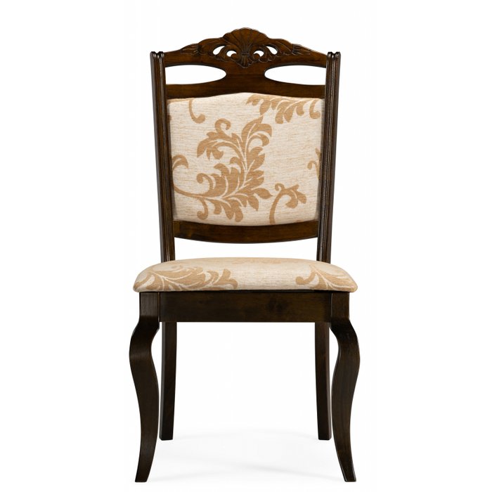 Стул Demer cappuccino A2 из ткани и массива гевеи - купить Обеденные стулья по цене 10170.0
