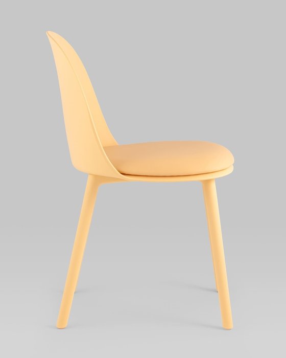 Стул Fog желтого цвета - лучшие Обеденные стулья в INMYROOM