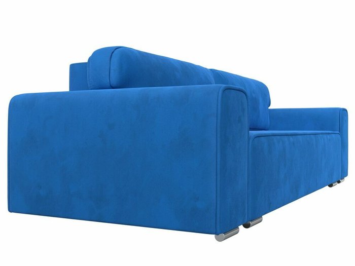 Диван-кровать Лига 029 темно-голубого цвета - лучшие Прямые диваны в INMYROOM