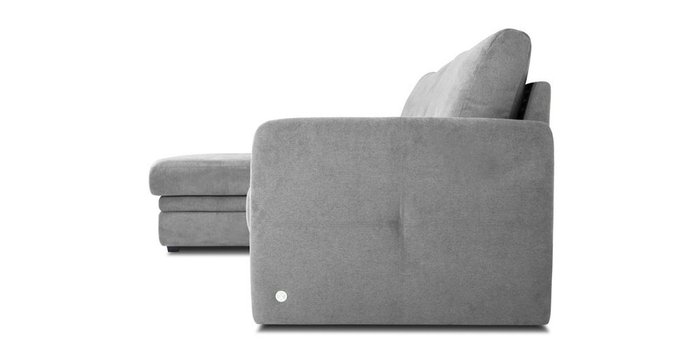 Угловой диван-кровать Флит серого цвета - лучшие Угловые диваны в INMYROOM