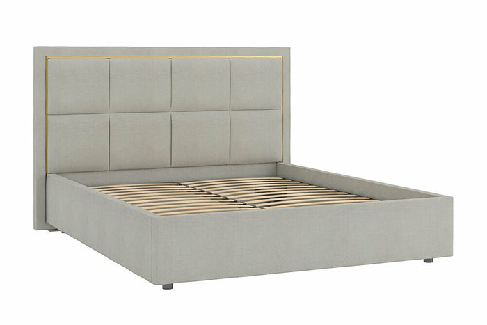 Кровать Дольче 180х200 светло-серого цвета - лучшие Кровати для спальни в INMYROOM