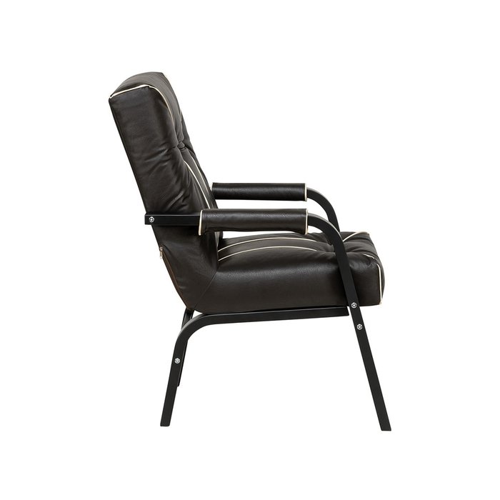 Кресло Модена Люкс черного цвета - лучшие Интерьерные кресла в INMYROOM