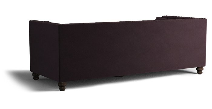 Раскладной диван Chesterfield Florence SFR серого цвета - купить Прямые диваны по цене 98300.0