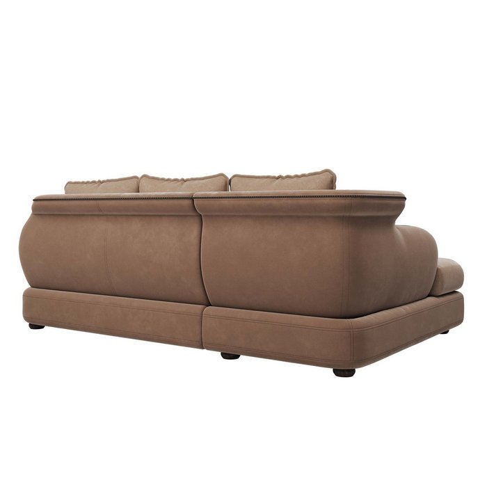 Угловой диван-кровать Неаполь бежевого цвета - лучшие Угловые диваны в INMYROOM