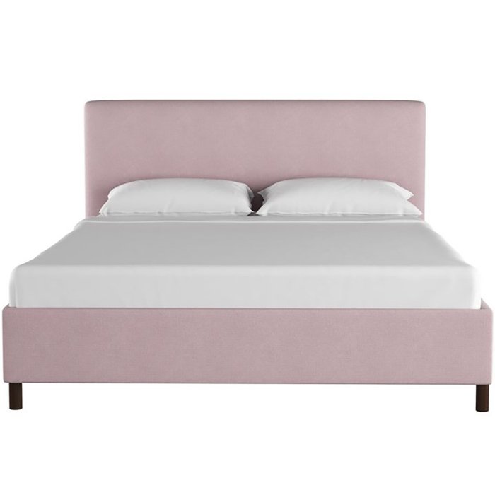 Кровать Novac Platform Pink розового цвета 160х200